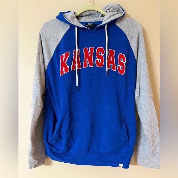 Kansas Jayhawks Sweatshirt KU - Picture 1 of 3